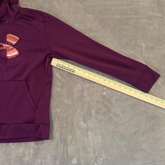 Under Armour Loose Hoodie Sweatshirt Womens Medium - Picture 6 of 7